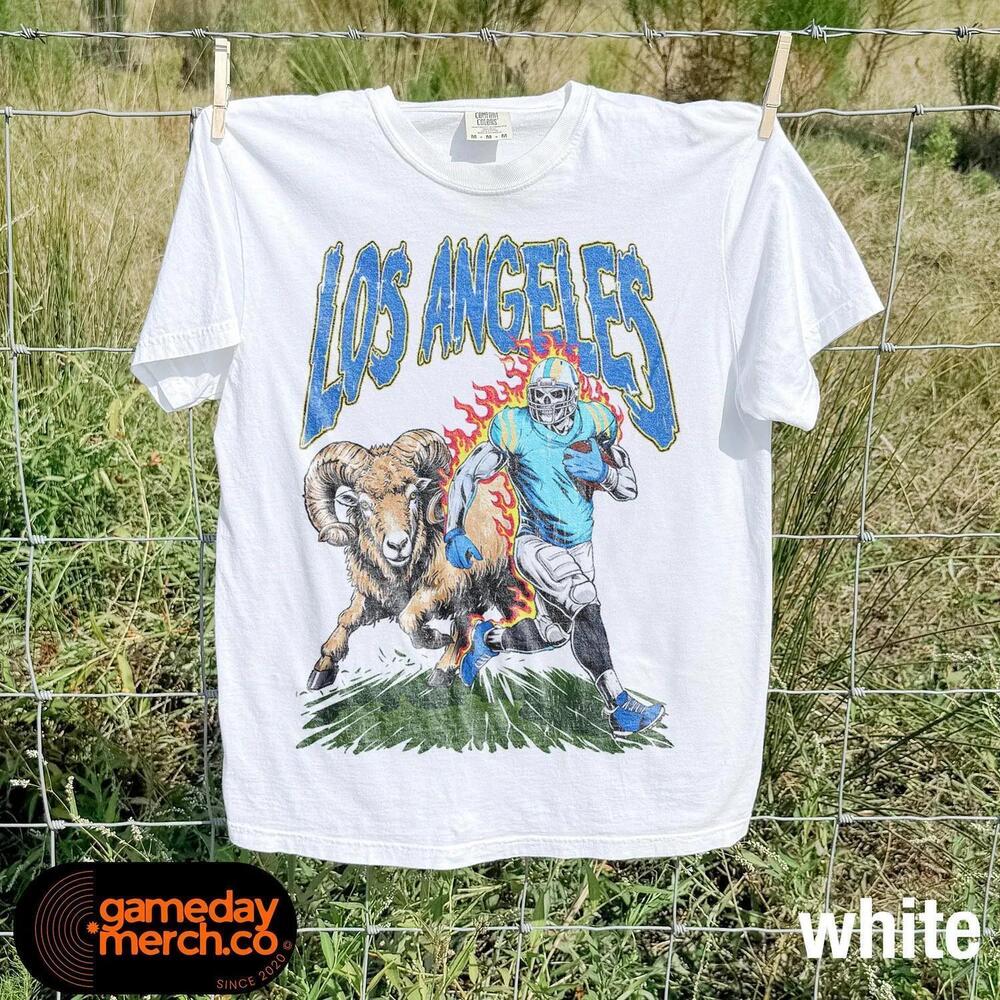 Los Angeles Football Retro Game Day Tshirt